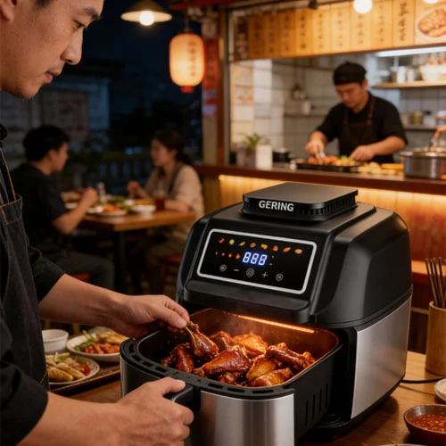 8in1 Indoor Grill With Air Fryer